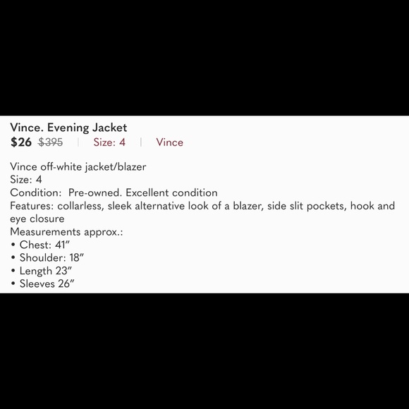 Vince Dressy Modern Textured Jacket - Picture 8 of 8